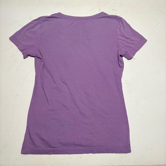 Nike Women's Medium Athletic Purple Short Sleeve Tee - Picture 9 of 9